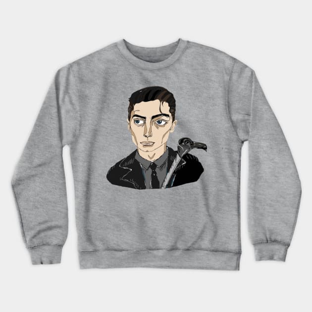 Kaz Brekker Line Art Crewneck Sweatshirt by bailezell